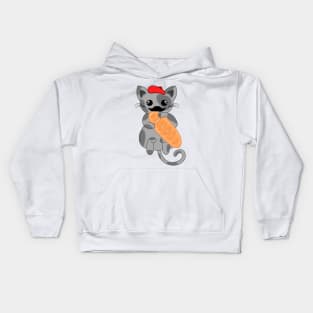 Draw Me Like One Of Your French Kittens Kids Hoodie